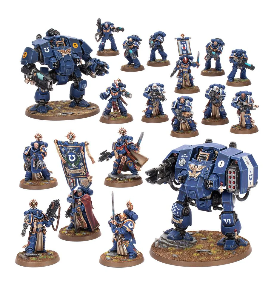 Games Workshop - Warhammer 40K - Space Marines - Battleforce - Iron Halo Strike Force - 71-48 - Image 2