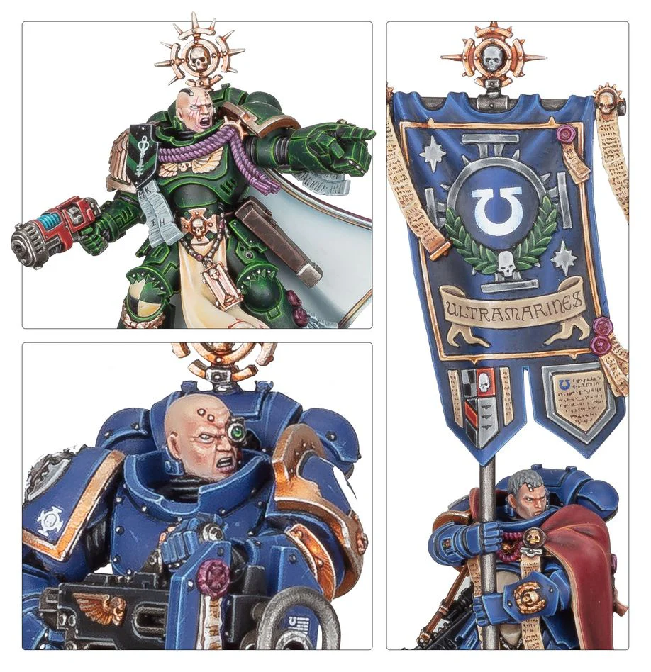 Games Workshop - Warhammer 40K - Space Marines - Battleforce - Iron Halo Strike Force - 71-48 - Image 7