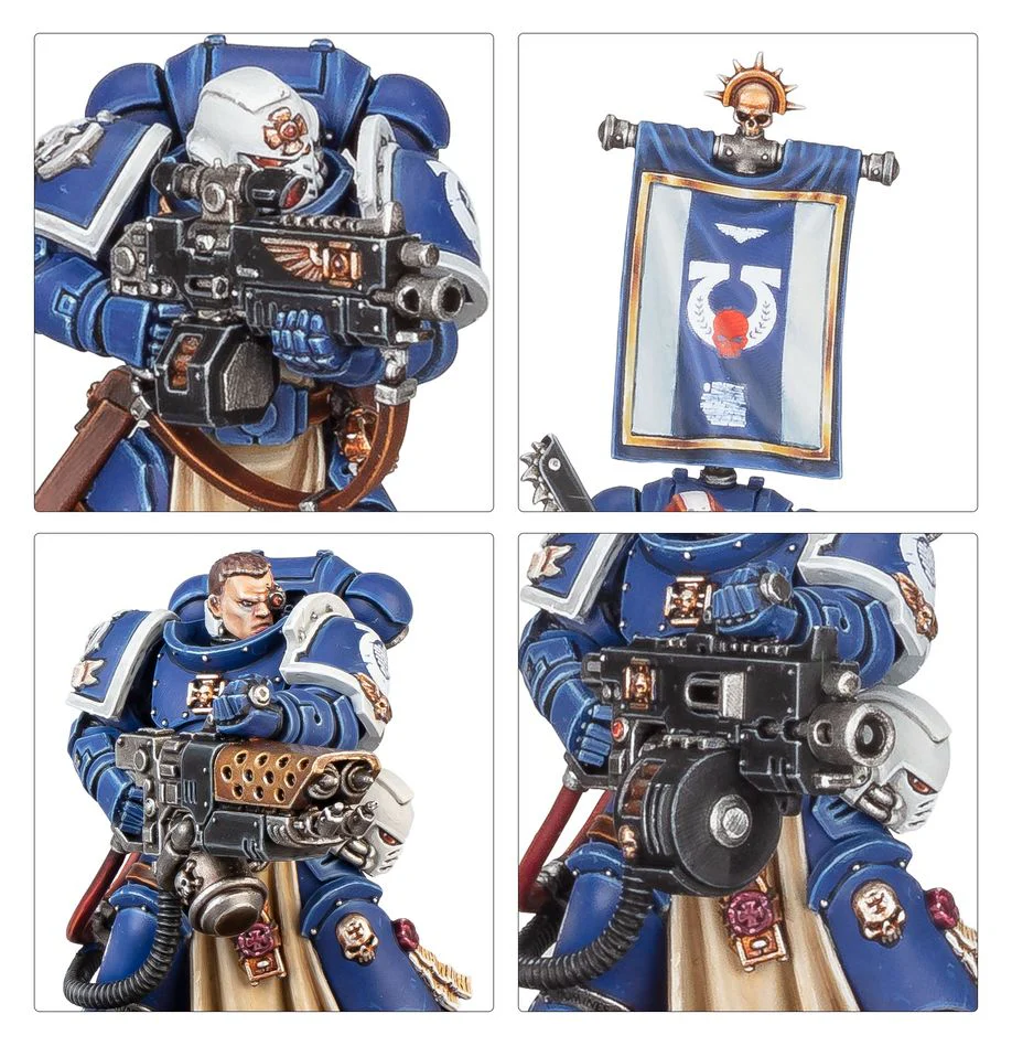 Games Workshop - Warhammer 40K - Space Marines - Battleforce - Iron Halo Strike Force - 71-48 - Image 8