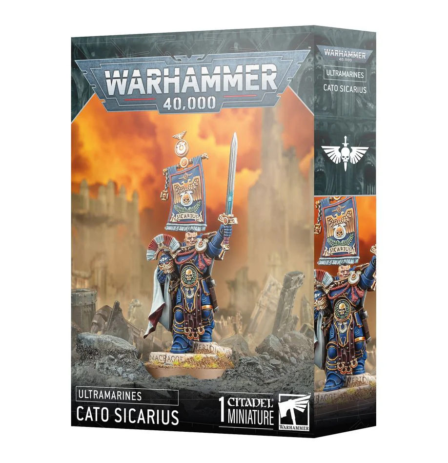 Games Workshop - Warhammer 40K - Space Marines - Cato Sicarius - 55-73