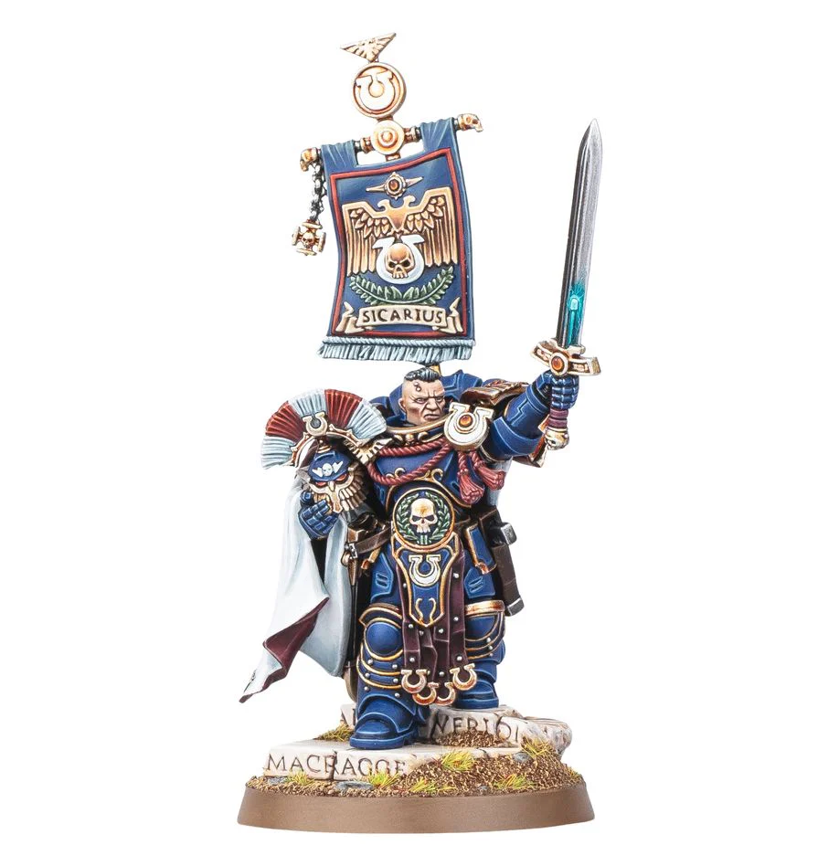 Games Workshop - Warhammer 40K - Space Marines - Cato Sicarius - 55-73 - Image 2