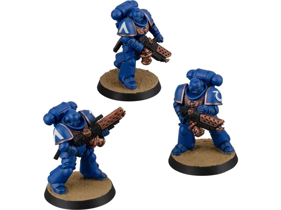 Games Workshop - Warhammer 40K - Space Marines - Infernus Marines and Paint Set - 60-11 - Image 3