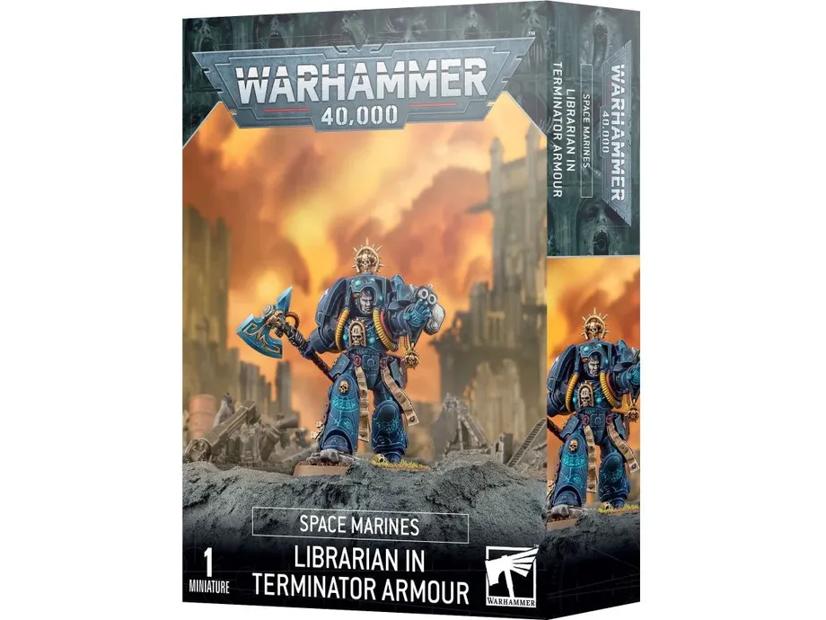 Games Workshop - Warhammer 40K - Space Marines - Librarian in Terminator Armour - 48-06