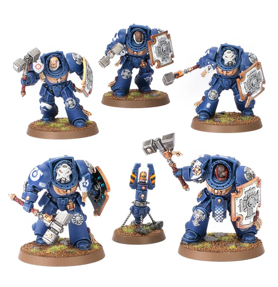 Games Workshop - Warhammer 40K - Space Marines - Terminator Assault Squad - 48-34 - Image 2
