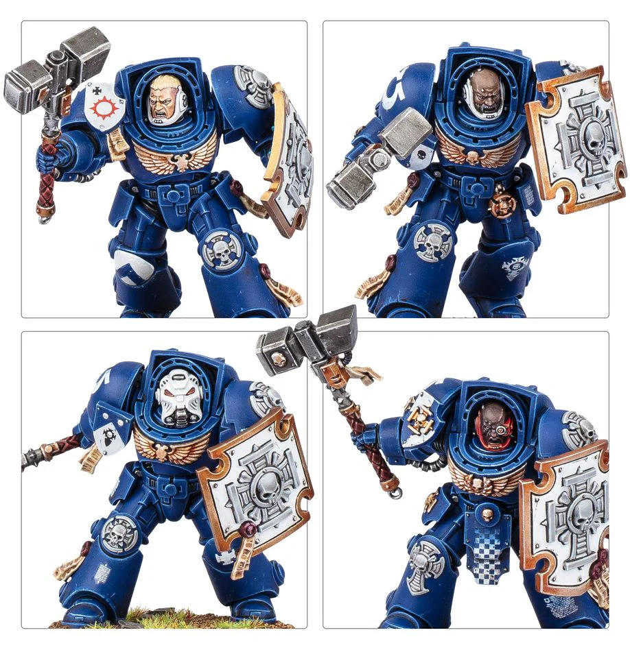Games Workshop - Warhammer 40K - Space Marines - Terminator Assault Squad - 48-34 - Image 4