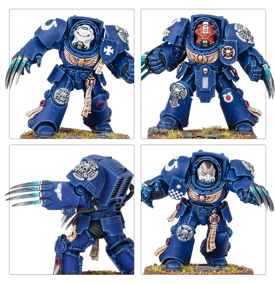 Games Workshop - Warhammer 40K - Space Marines - Terminator Assault Squad - 48-34 - Image 5