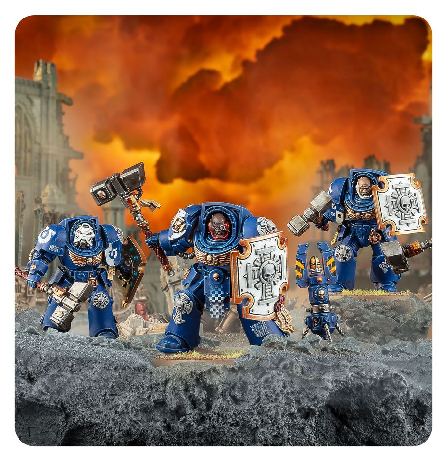 Games Workshop - Warhammer 40K - Space Marines - Terminator Assault Squad - 48-34 - Image 6