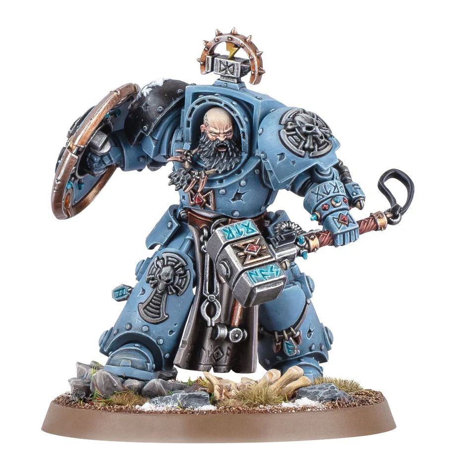 Games Workshop - Warhammer 40K - Space Wolves - Arjac Rockfist - 53-38 - Available July 12th 2025