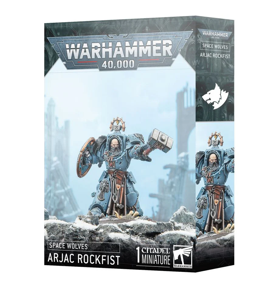 Games Workshop - Warhammer 40K - Space Wolves - Arjac Rockfist - 53-38 - Available July 12th 2025 - Image 4