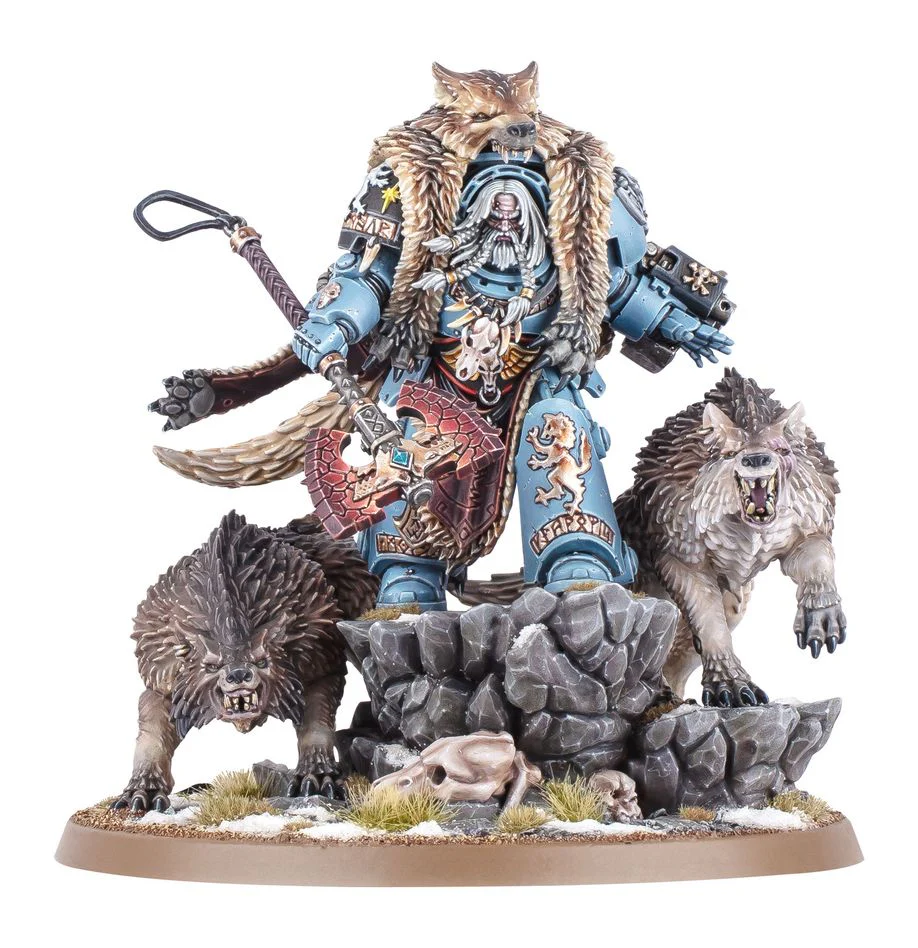 Games Workshop - Warhammer 40K - Space Wolves - Logan Grimnar - 53-28