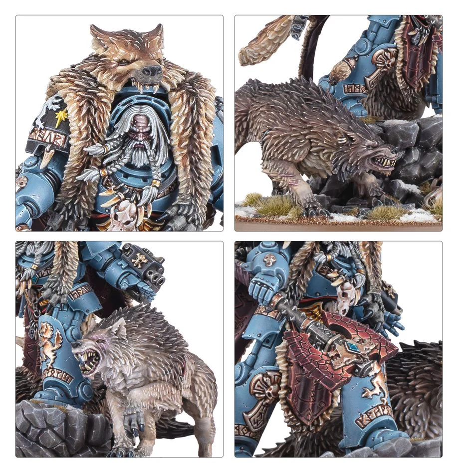 Games Workshop - Warhammer 40K - Space Wolves - Logan Grimnar - 53-28 - Image 2
