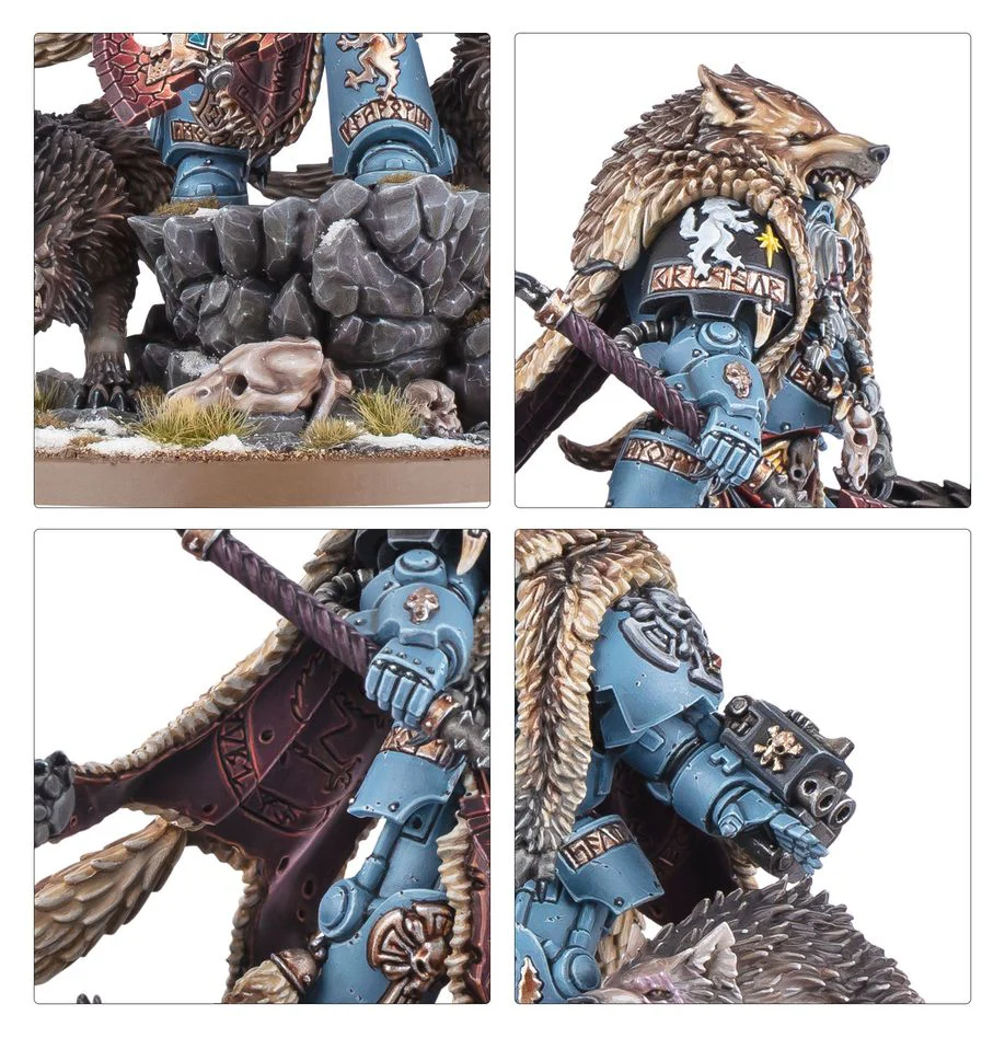 Games Workshop - Warhammer 40K - Space Wolves - Logan Grimnar - 53-28 - Image 3