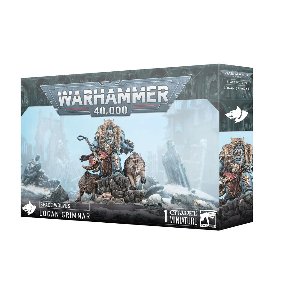 Games Workshop - Warhammer 40K - Space Wolves - Logan Grimnar - 53-28 - Image 4
