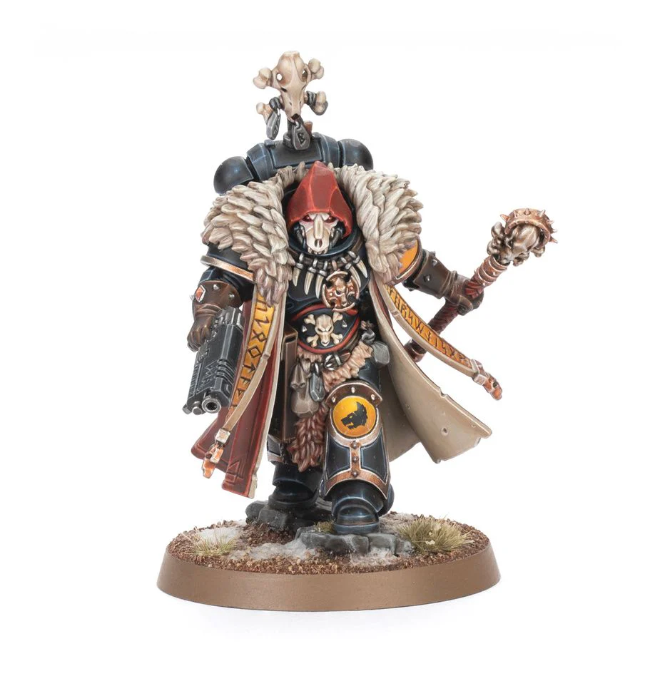 Games Workshop - Warhammer 40K - Space Wolves - Wolf Priest - 53-32