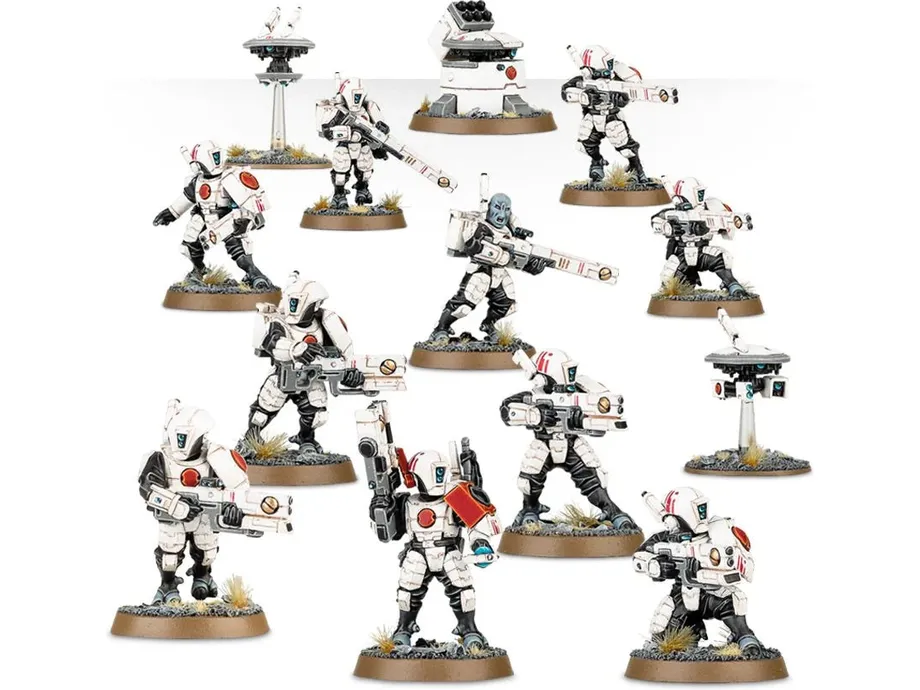 Games Workshop - Warhammer 40K - Tau Empire - Fire Warriors - 56-06 - Image 2