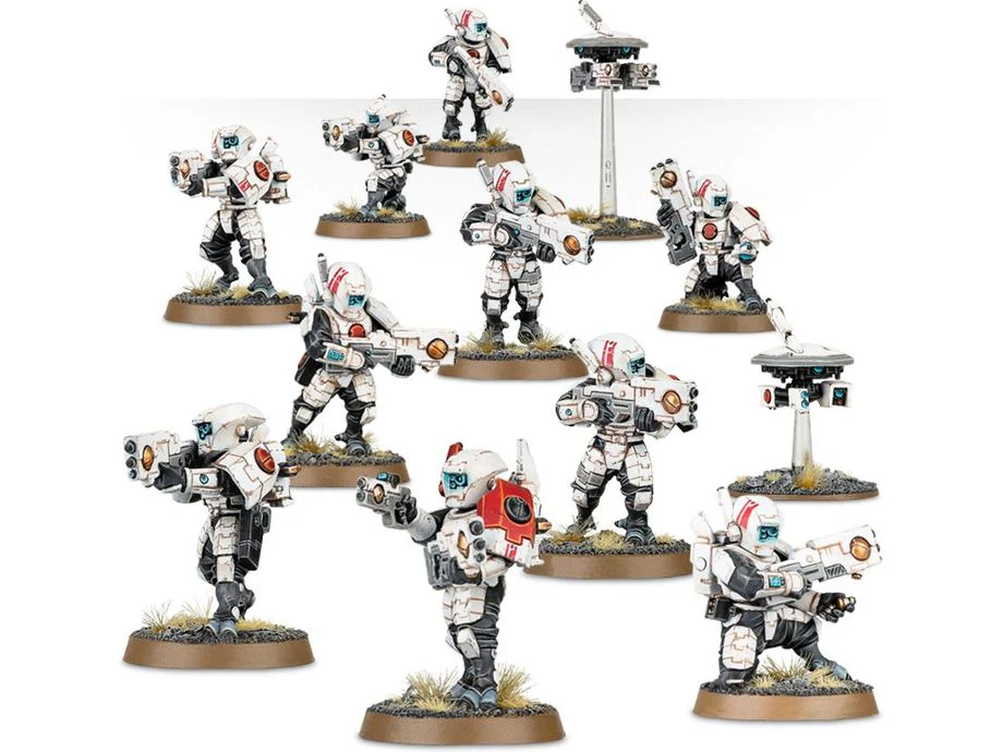 Games Workshop - Warhammer 40K - Tau Empire - Fire Warriors - 56-06 - Image 9