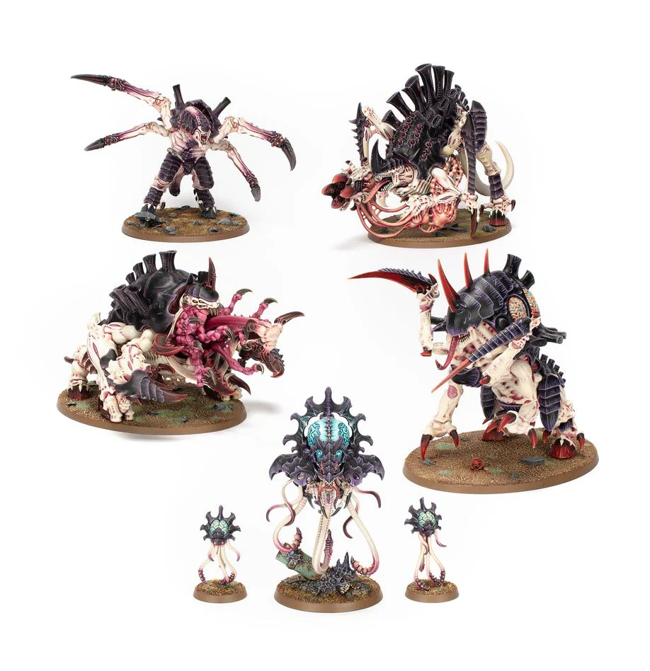 Games Workshop - Warhammer 40K - Tyranids - Battleforce - Crusher Stampede - 71-51 - Image 2
