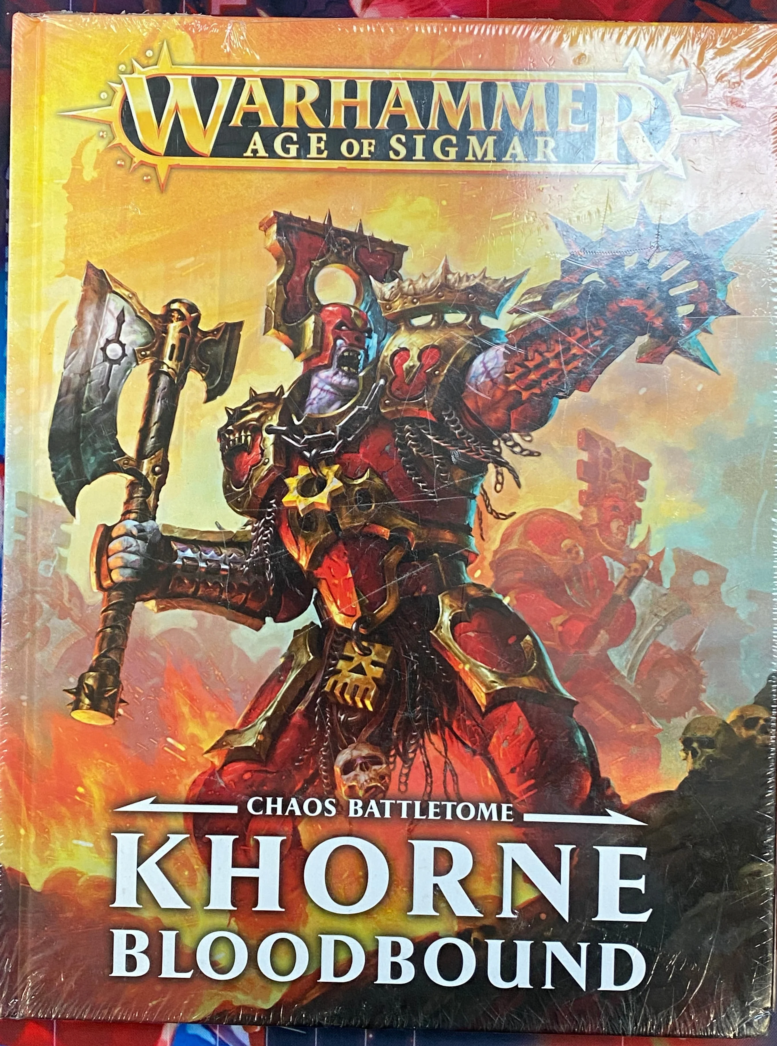 Games Workshop - Warhammer Age of Sigmar - 1st Edition - Chaos Battletome - Khorne Bloodbound (OUT OF PRINT)