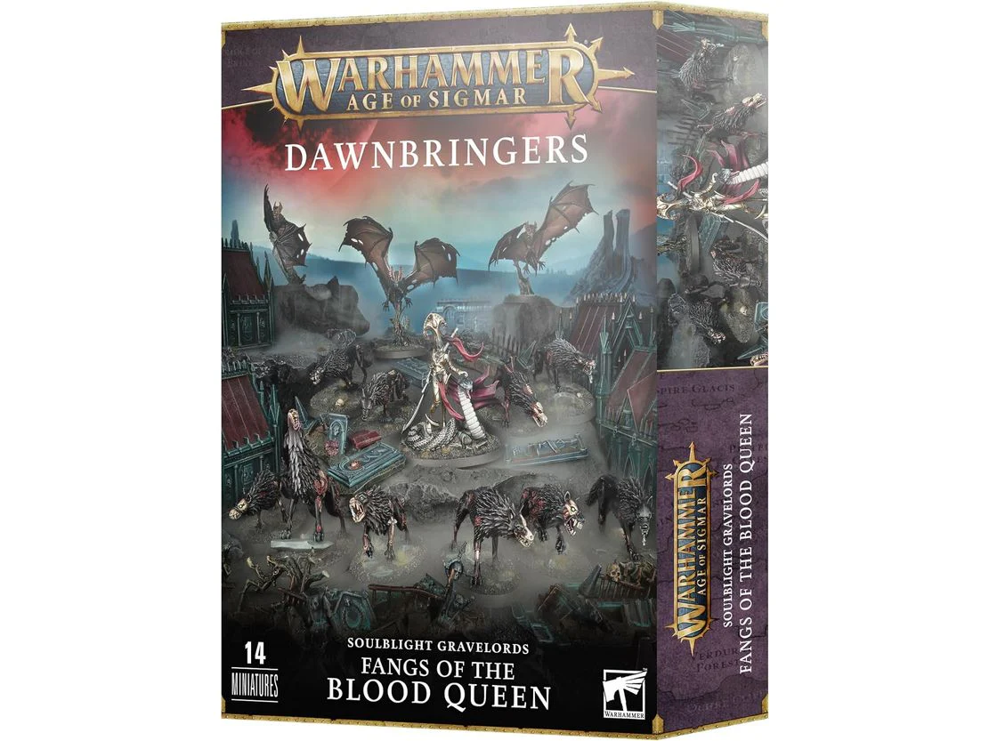Games Workshop - Warhammer Age of Sigmar Dawnbringers - Soulblight Gravelords - Fangs of the Blood Queen - 91-43
