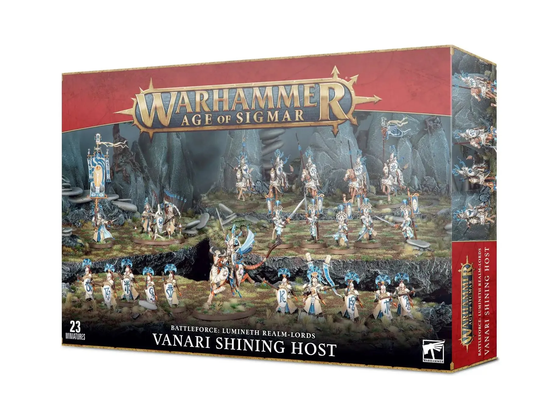 Games Workshop - Warhammer Age of Sigmar - Lumineth Realm-Lords - Vanari Shining Host - 87-63