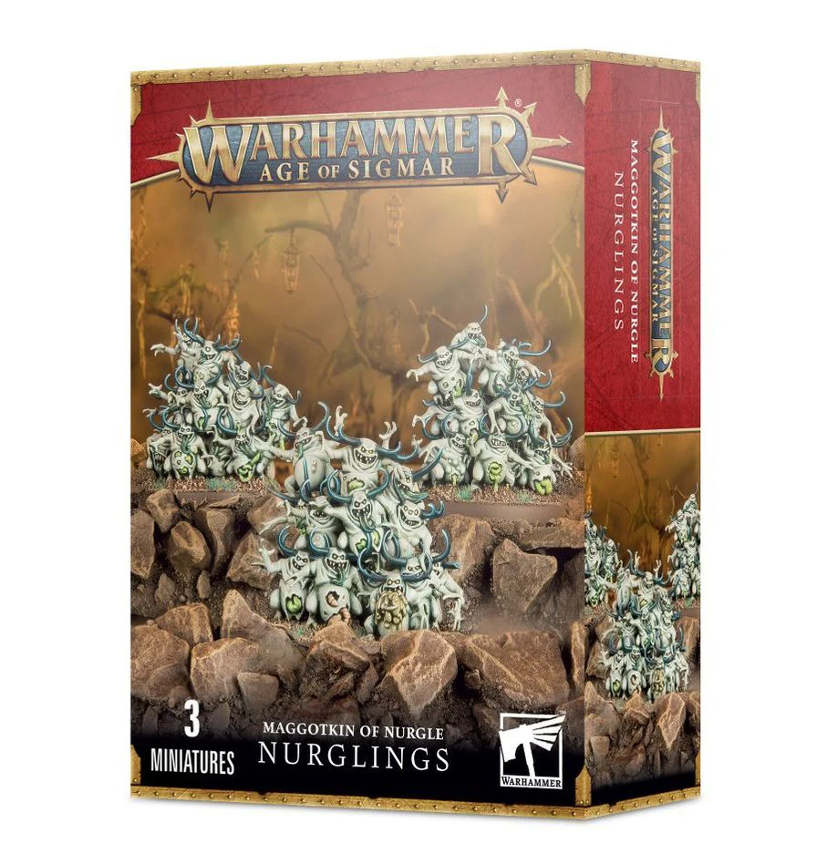 Games Workshop - Warhammer Age of Sigmar - Maggotkin of Nurgle - Nurglings - 97-18