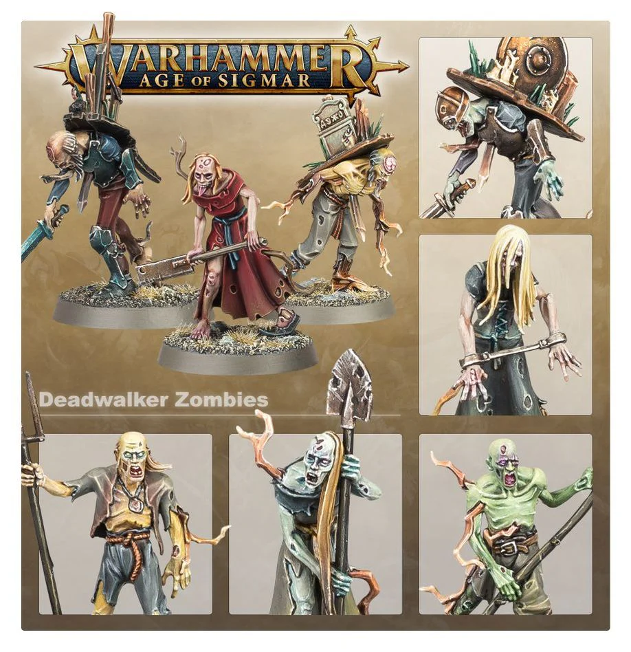 Games Workshop - Warhammer Age of Sigmar - Soulblight Gravelords - Deadwalker Zombies - 91-07 - Image 3