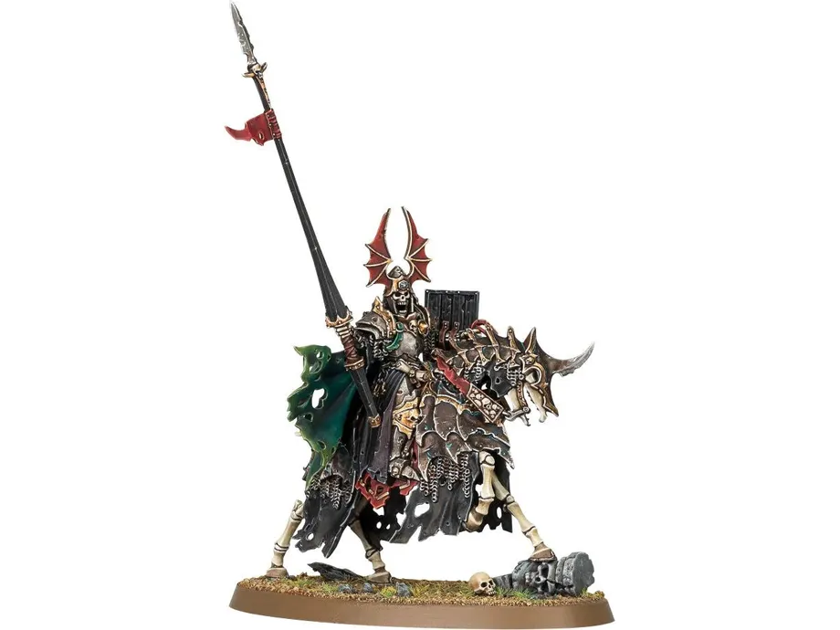 Games Workshop - Warhammer Age of Sigmar - Soulblight Gravelords - Wight King on Skeletal Steed - 91-65