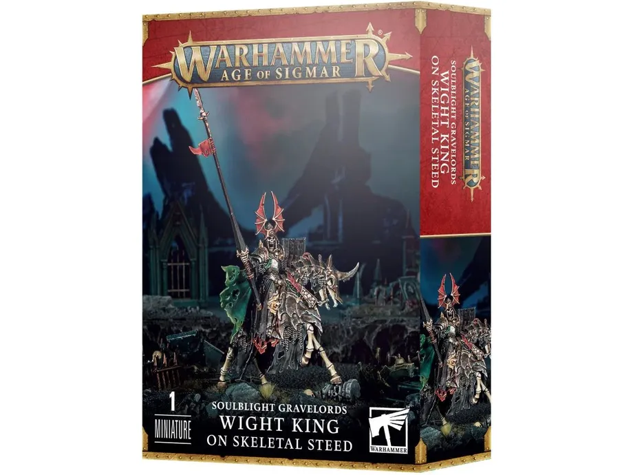 Games Workshop - Warhammer Age of Sigmar - Soulblight Gravelords - Wight King on Skeletal Steed - 91-65 - Image 4