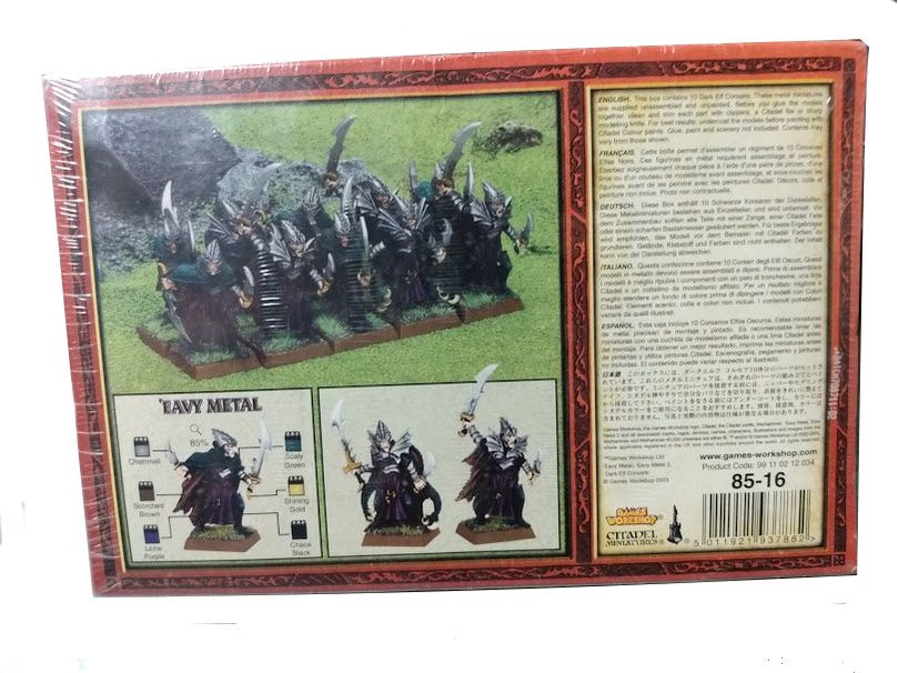 Games Workshop - Warhammer Fantasy - Dark Elves - Corsairs - 85-16 - (2003 Production) - Image 2