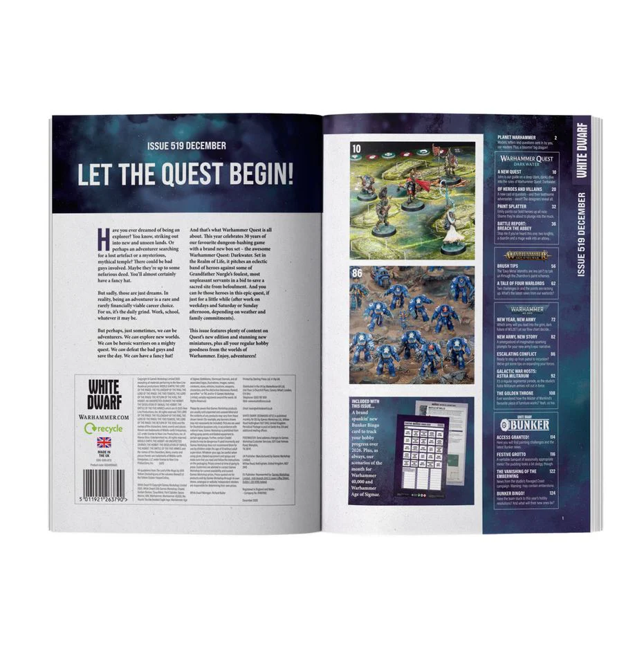 Games Workshop - White Dwarf - Issue 519 - December 2025 - Image 2