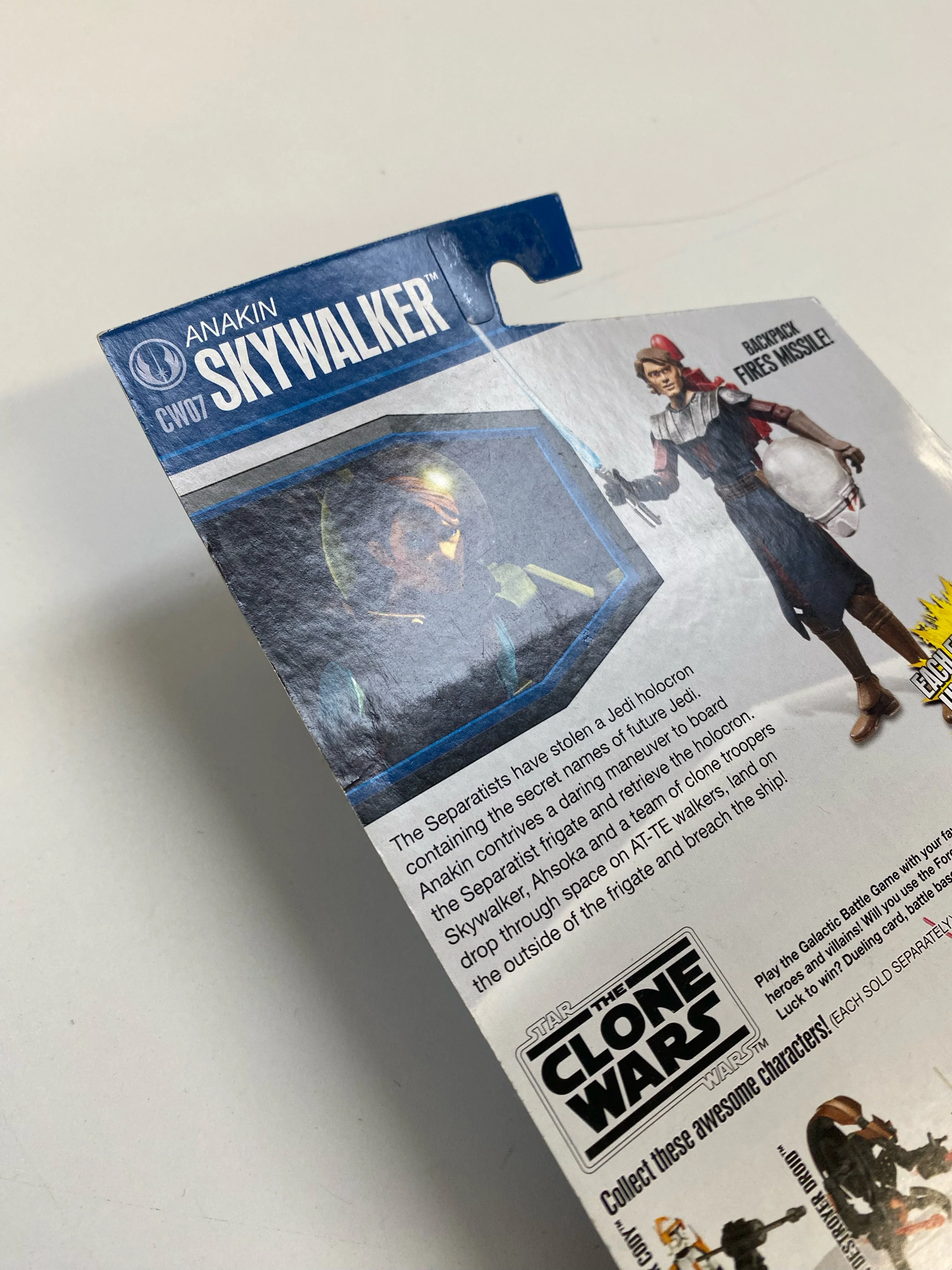 Hasbro - Star Wars - Clone Wars Animated Series - Anakin Skywalker Space Suit - Action Figure - CW07 - Image 3
