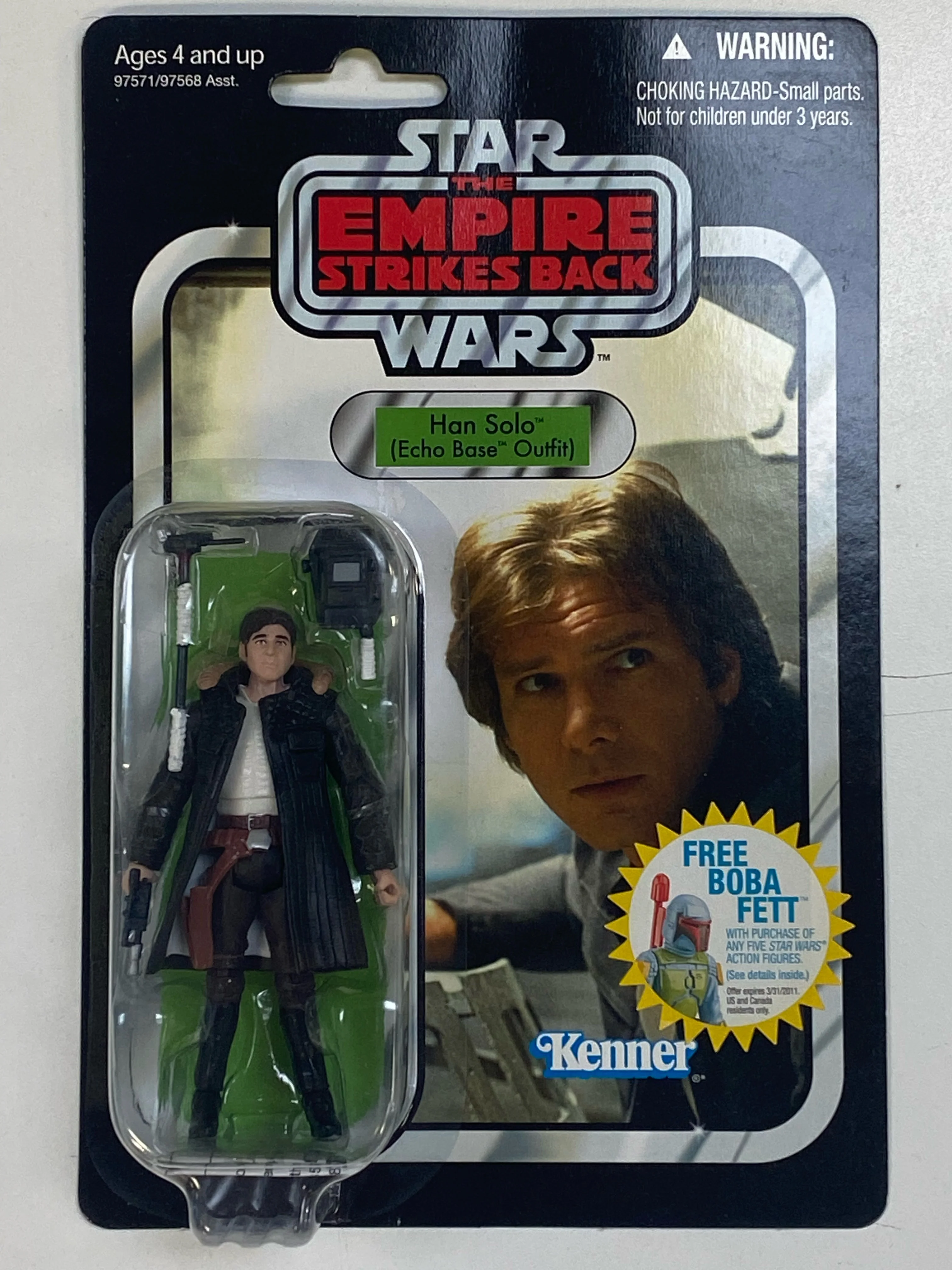 Hasbro - Star Wars - Emire Strike Back - Han Solo Echo Base Outfit - Action Figure - VC03