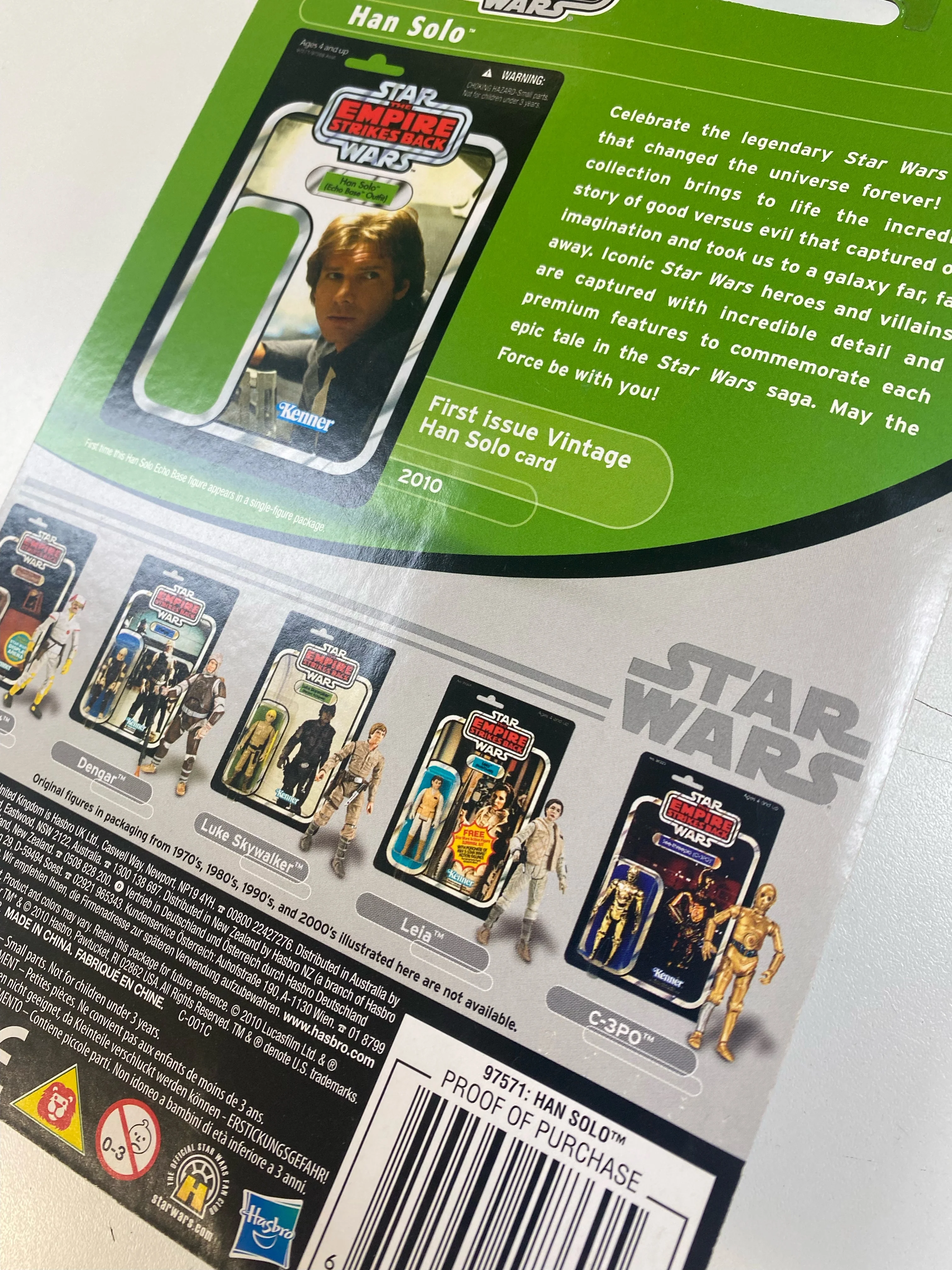 Hasbro - Star Wars - Emire Strike Back - Han Solo Echo Base Outfit - Action Figure - VC03 - Image 3