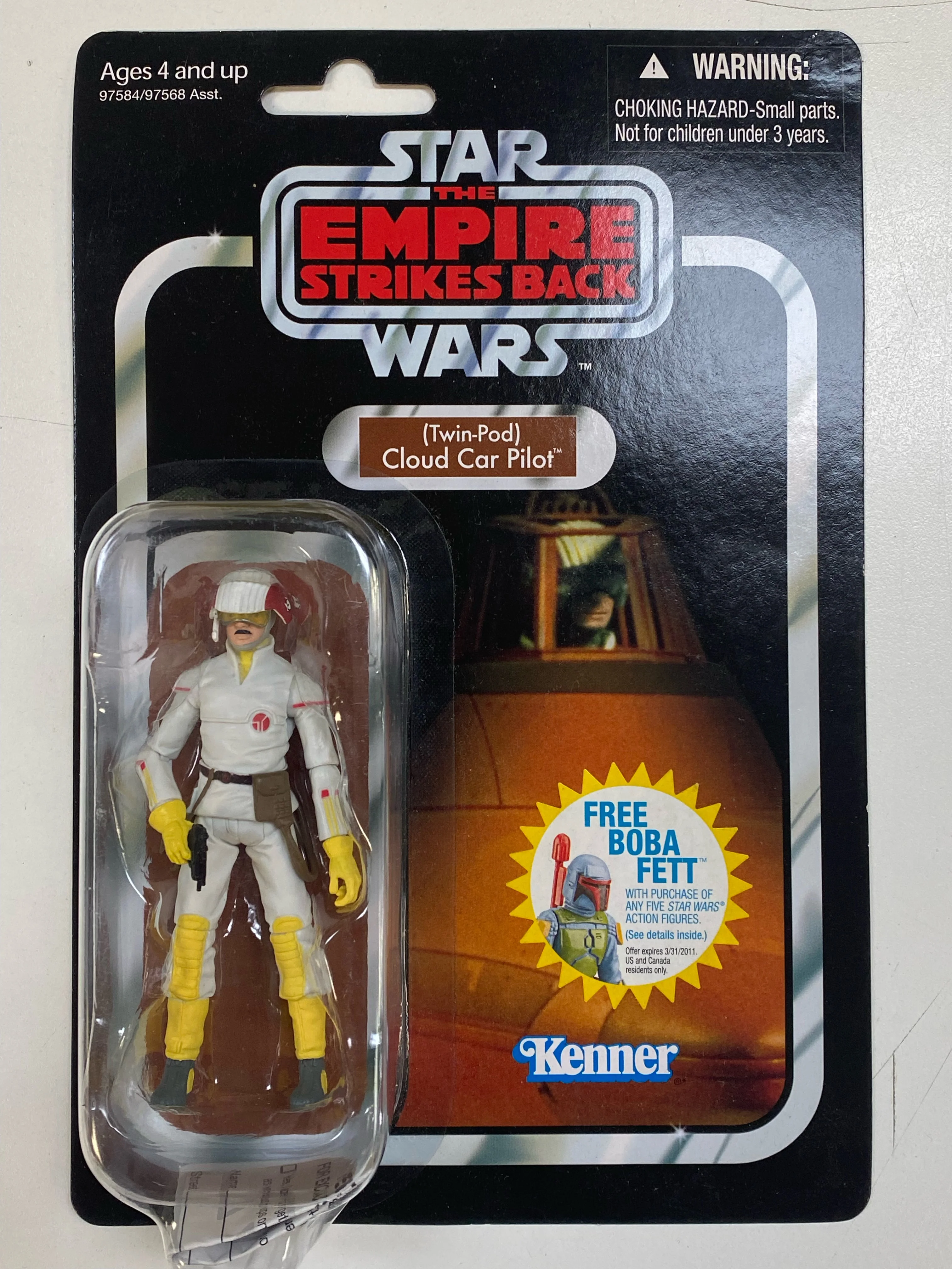 Hasbro - Star Wars - Empire Strikes Back - Twin-Pod Cloud Car Pilot - Action Figure
