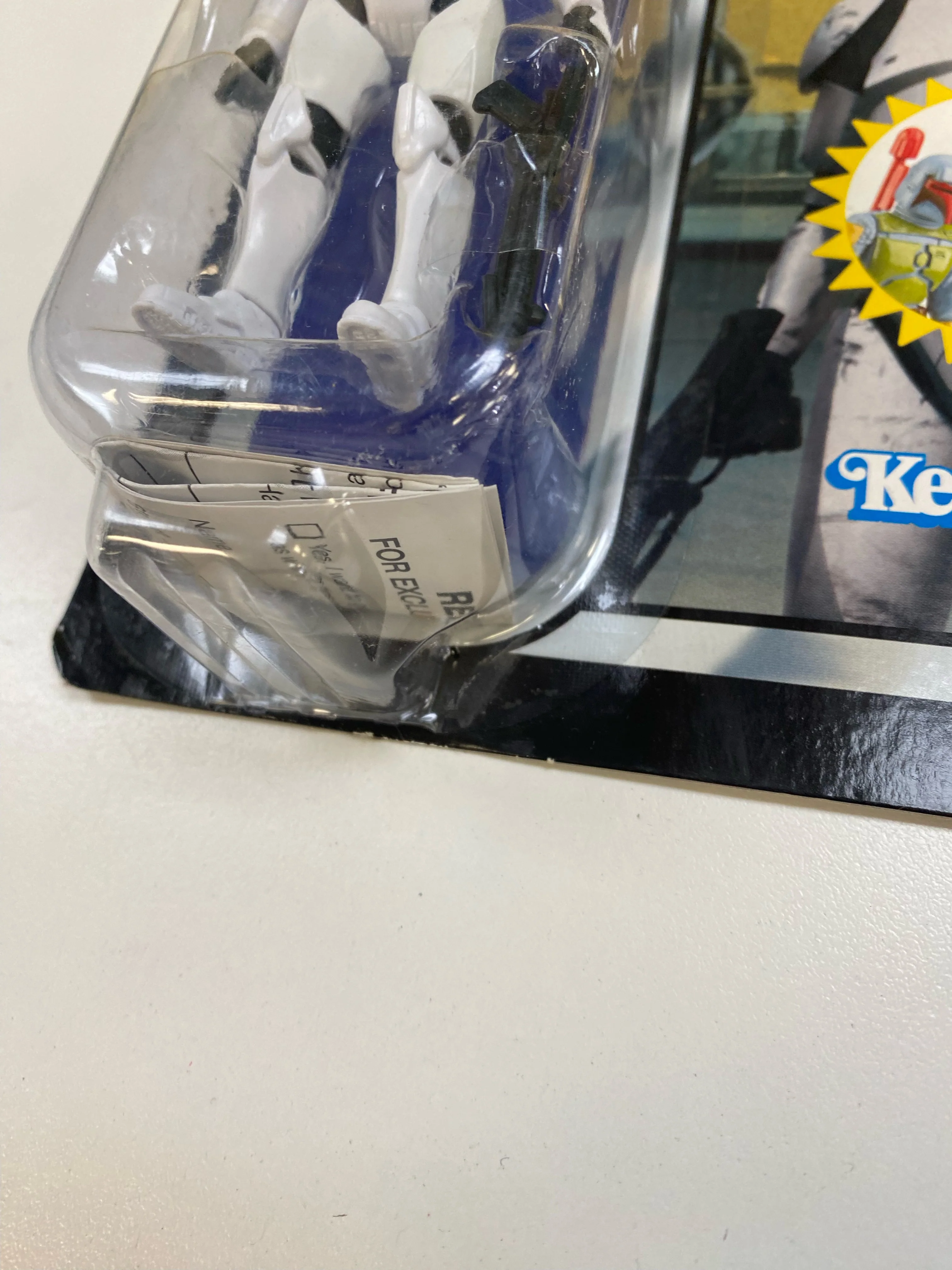 Hasbro - Star Wars - Revenge of the Sith 2010 Vintage Series - Clone Trooper 4" Action Figure *Unpunched See Photos* - Image 3