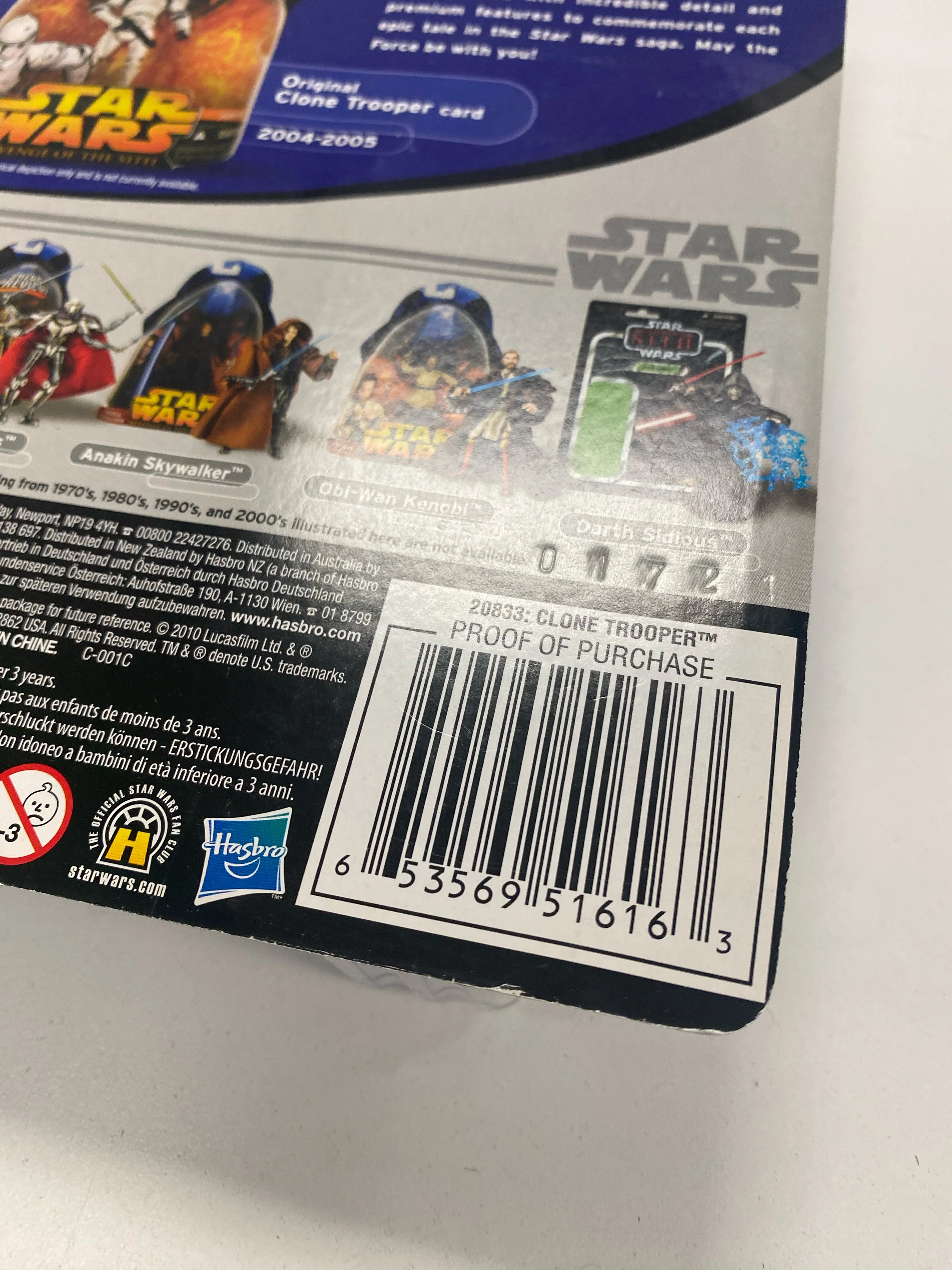 Hasbro - Star Wars - Revenge of the Sith 2010 Vintage Series - Clone Trooper - Action Figure - Image 7