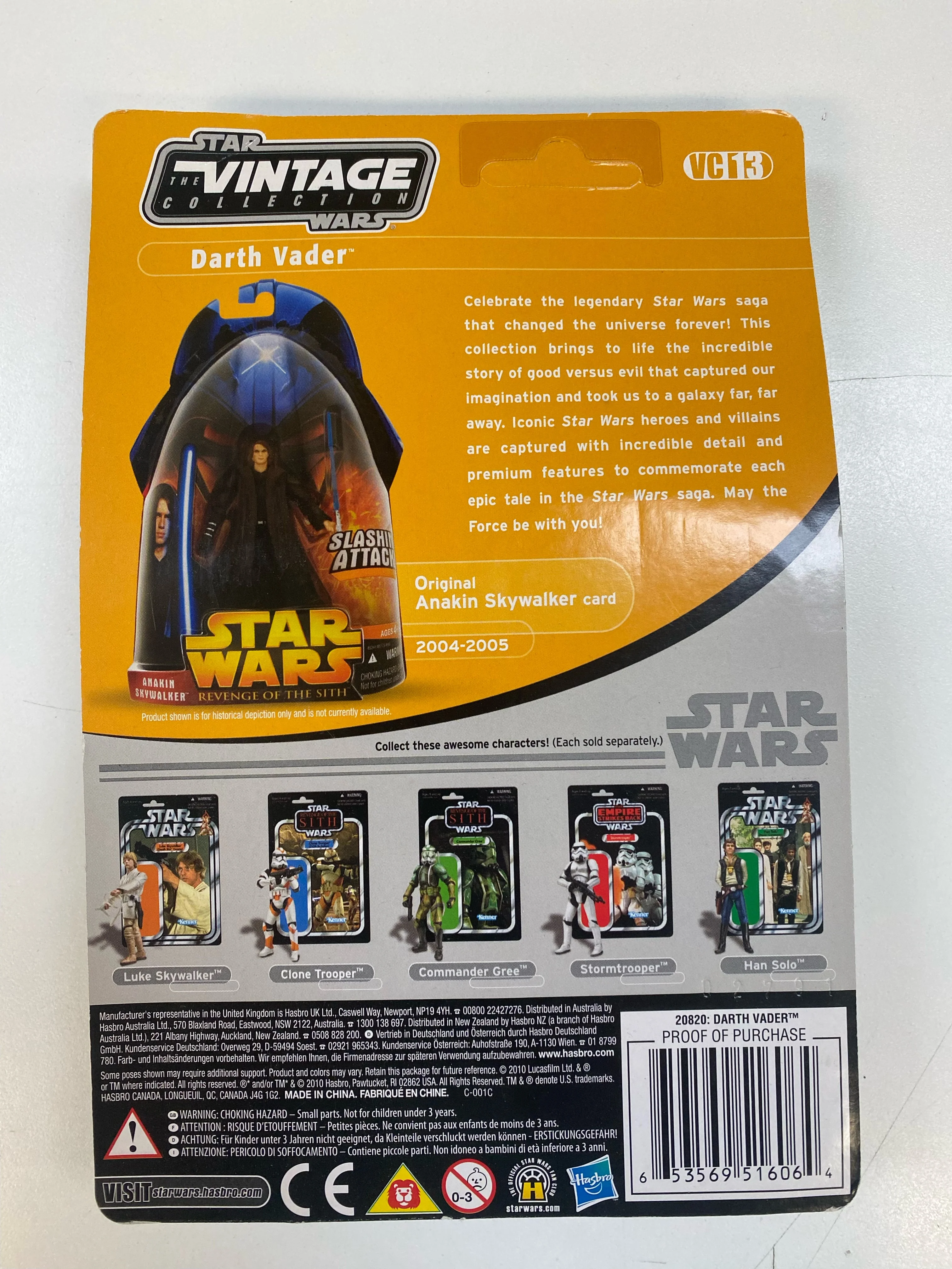 Hasbro - Star Wars - Revenge of The Sith - Darth Vader - Action Figure *Unpunched* - Image 17