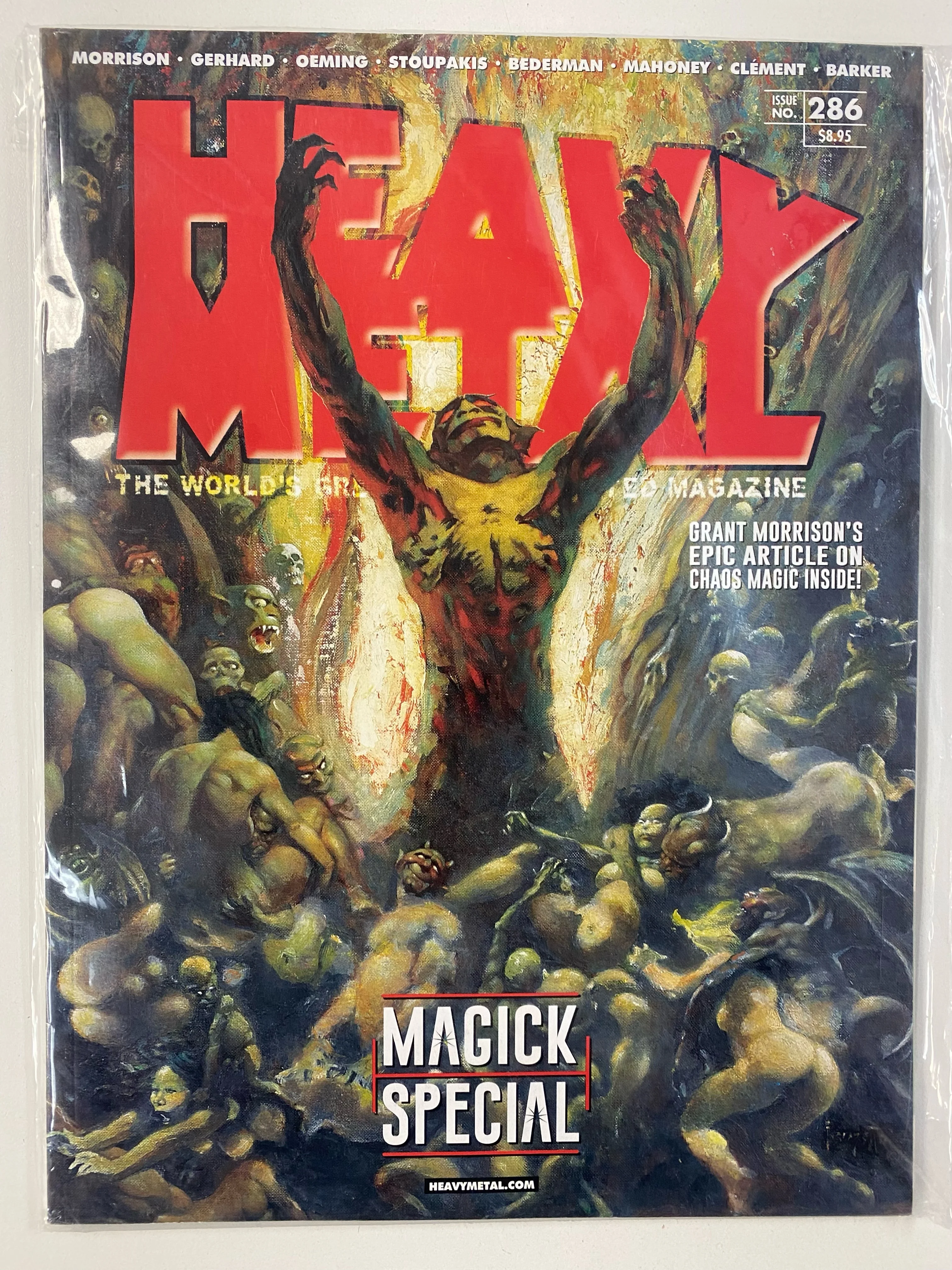 Heavy Metal Magazine - Heavy Metal 286 CVR B Variant Edition (Cond. VF-) MG0075