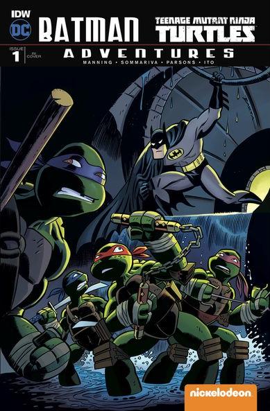 IDW - Batman TMNT Adventures (2016) 001 - Retailer Incentive Cover Variant Edition (Cond. FN) - 1066