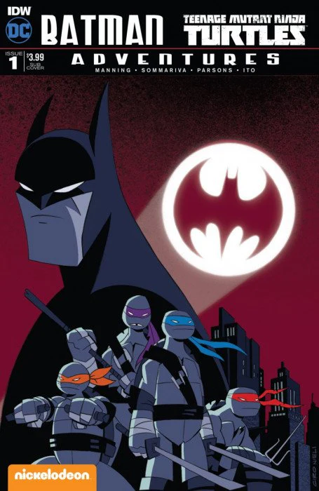 IDW - Batman TMNT Adventures 001 - Sub Cover B (Cond. FN) - 1063