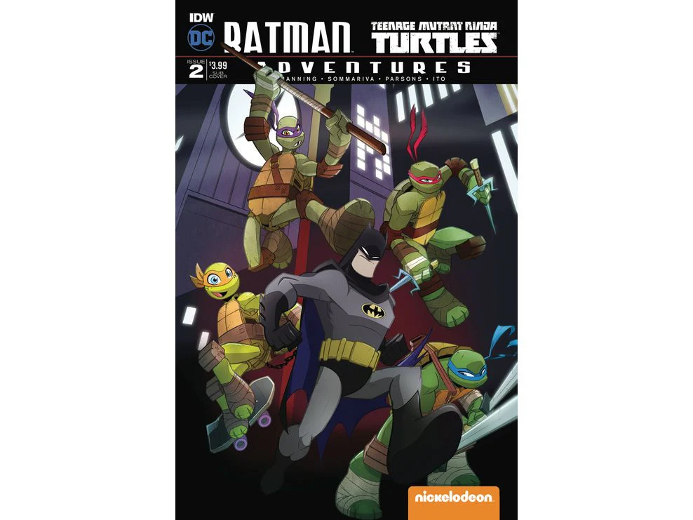 IDW - Batman TMNT Adventures (2016) 002 - Subscription Cover B Variant Edition (Cond. FN) - 1069