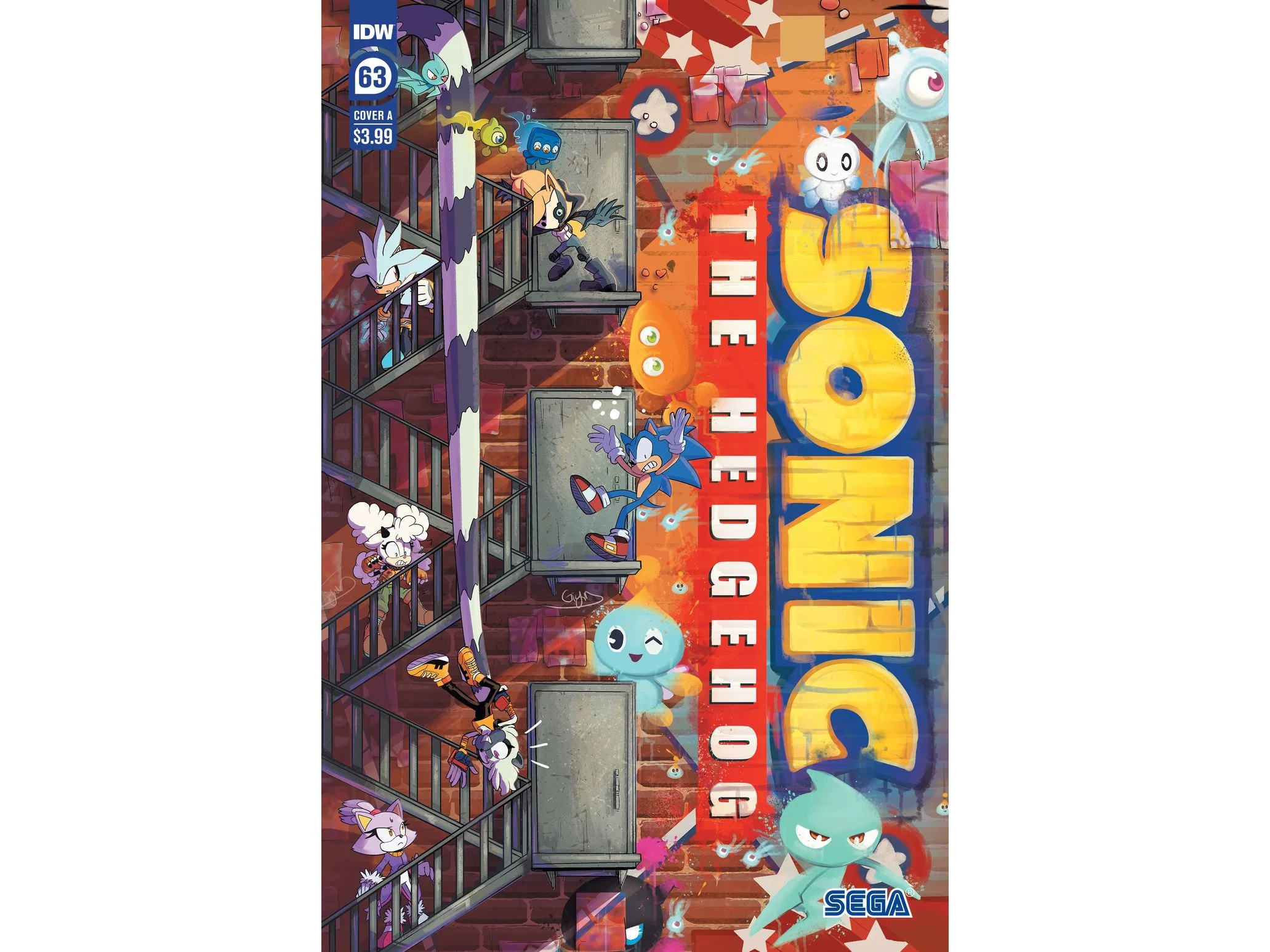 IDW Comics - Sonic the Hedgehog 063 - CVR A Variant Edition (Cond. VF-) 18412