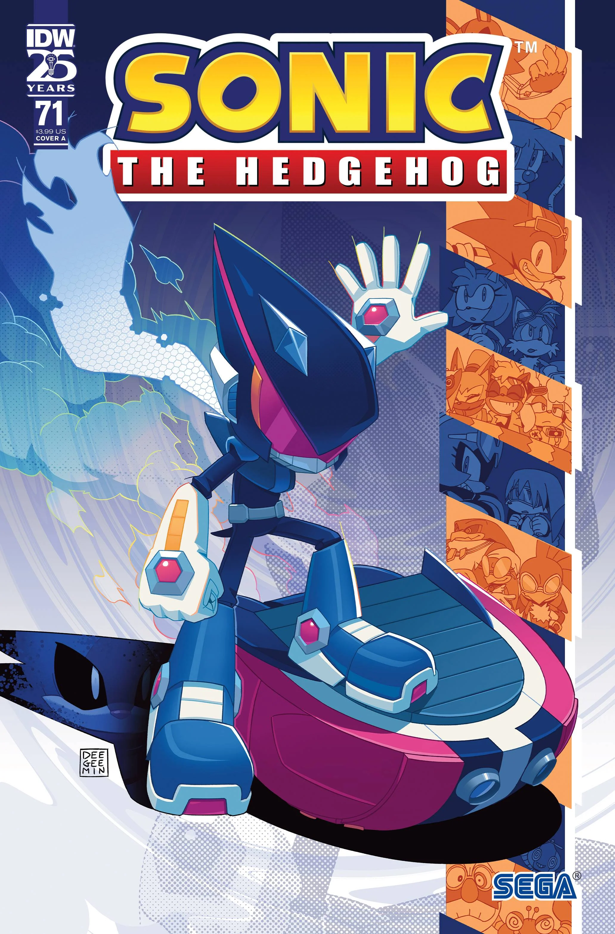 IDW Comics - Sonic the Hedgehog 071 - CVR A Kim Variant Edition (Cond. VF-) - 22453