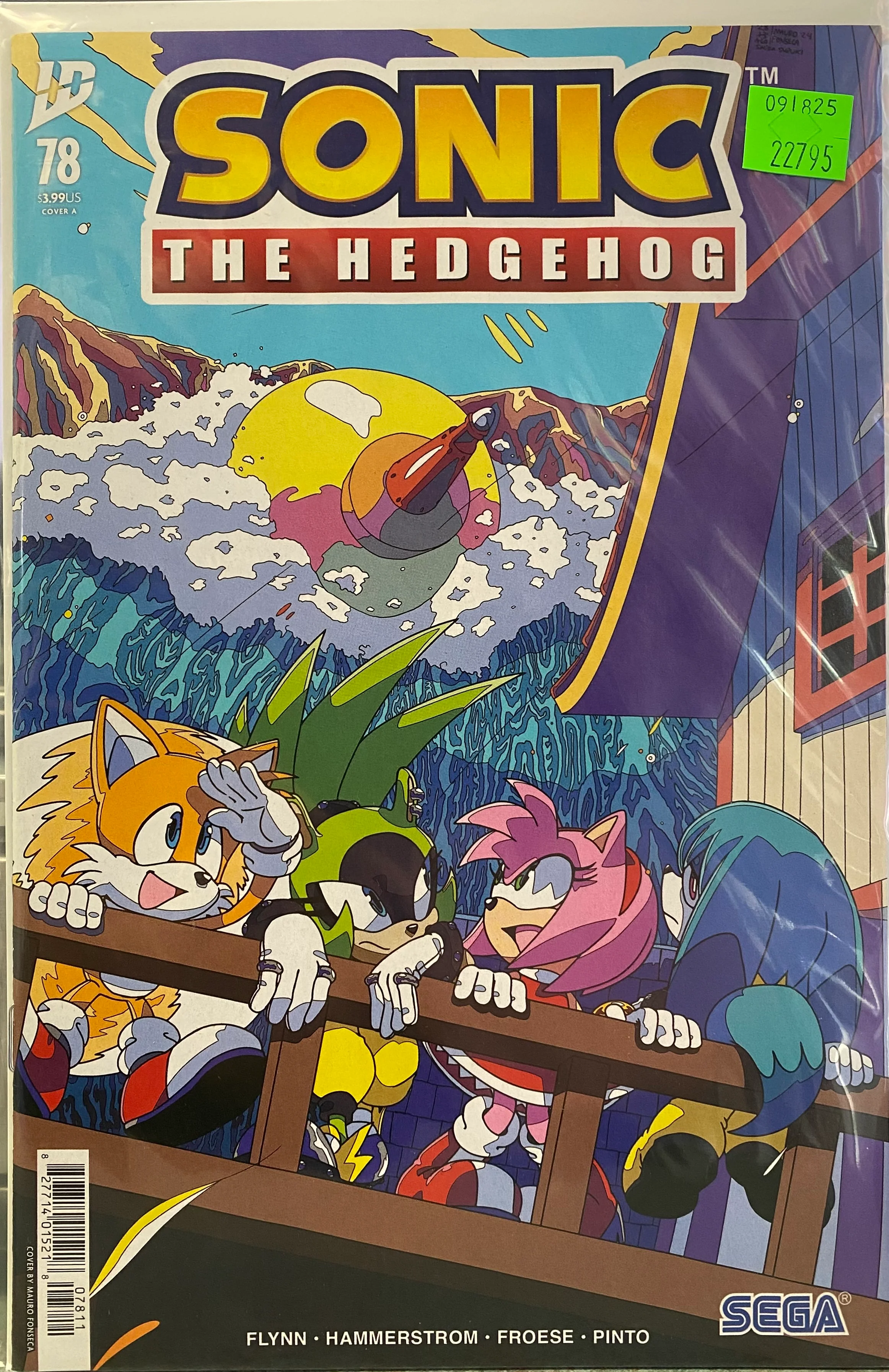 IDW Comics - Sonic the Hedgehog (2018) 078 - CVR A (Cond. VF-) - 22795