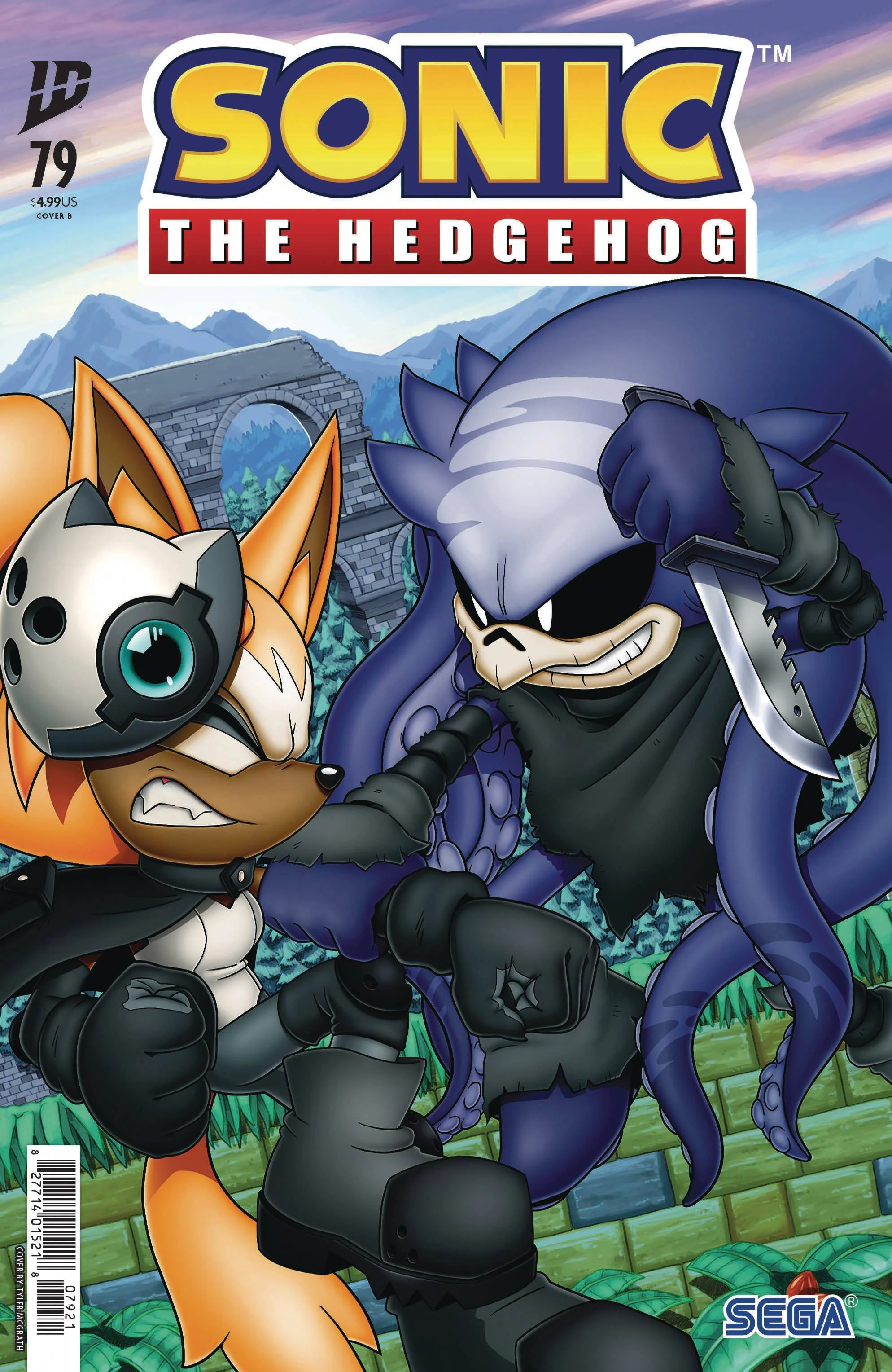 IDW Comics - Sonic the Hedgehog (2018) 079 - Cover B Variant Edition (Cond. VF-) - 22798