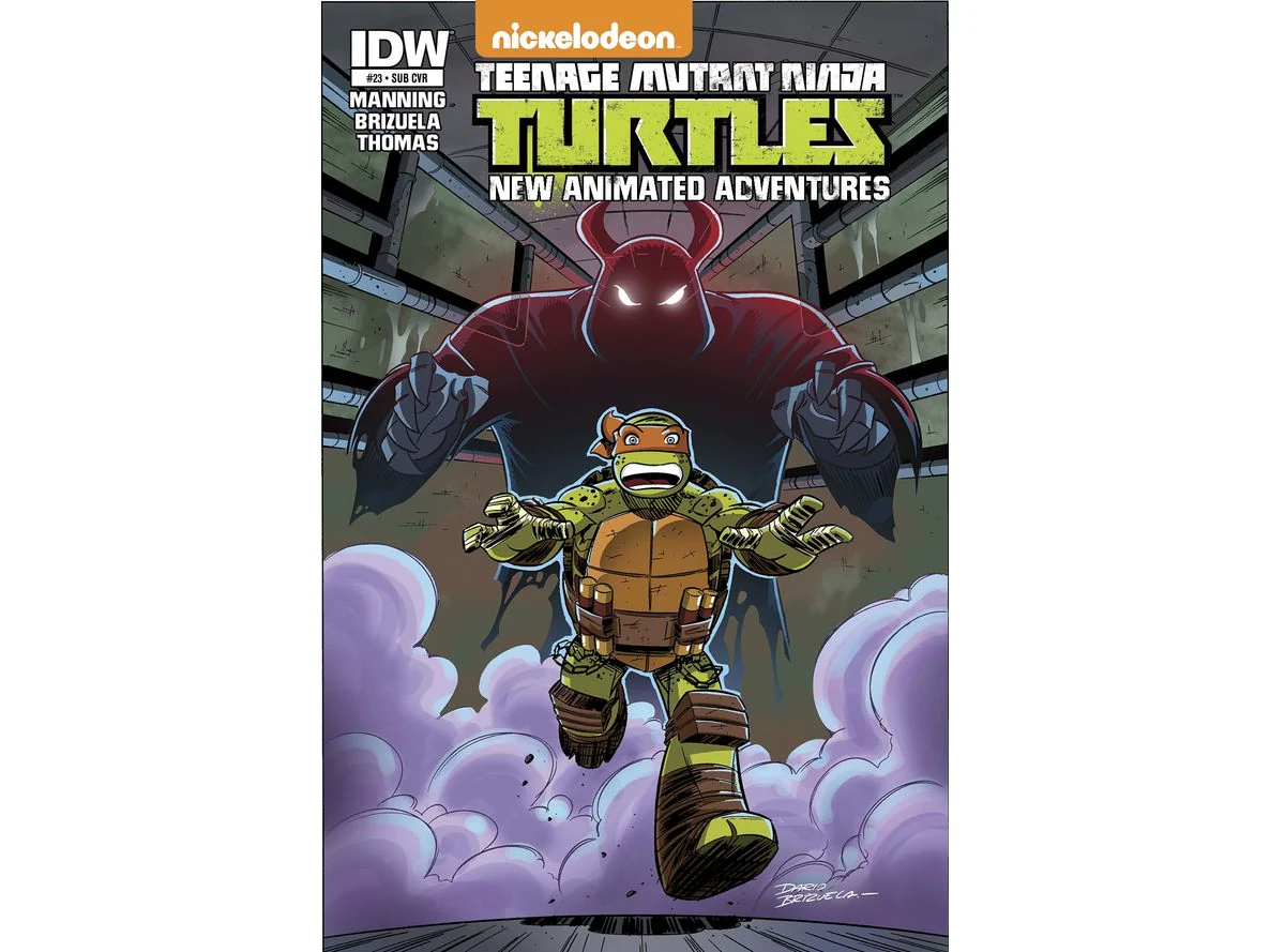 IDW Comics - TMNT: New Animated Adventures 023 (Cond. VF-) - 17679
