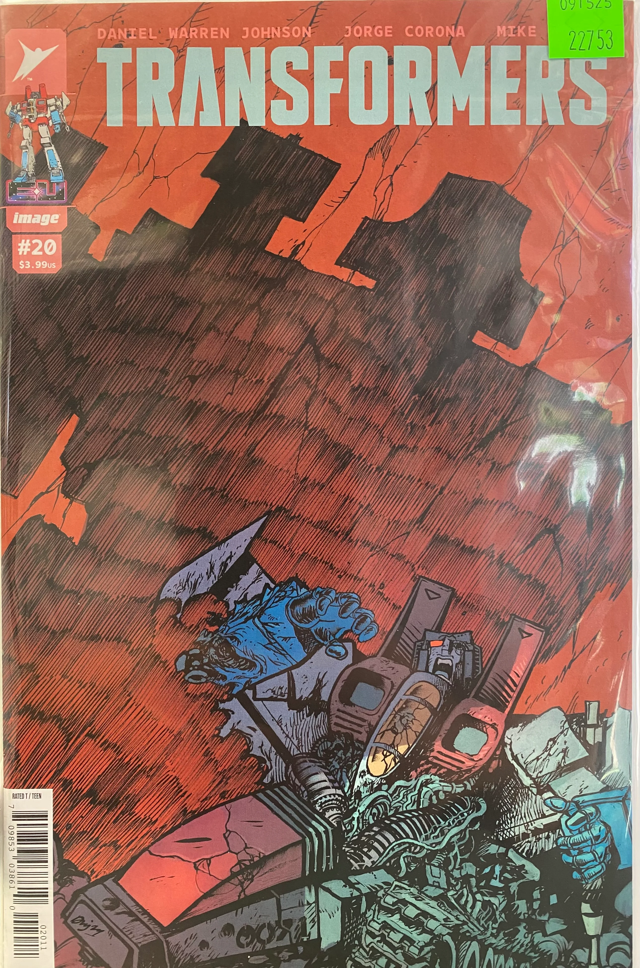 IDW Comics - Transformers (2023) 020 - Cover A Daniel Warren Johnson & Mike Spicer Variant Edition (Cond. VF-) - 22753