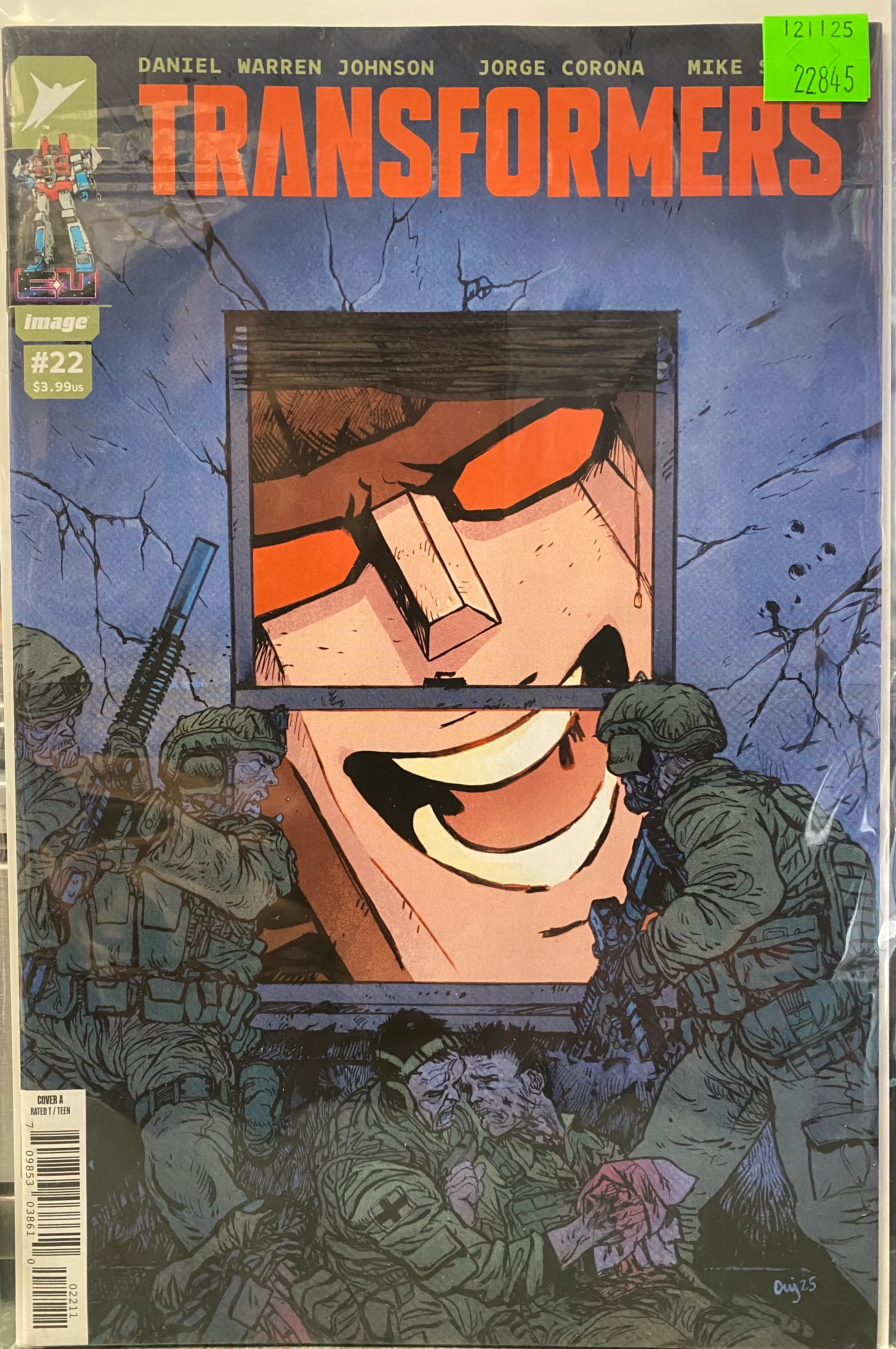 IDW Comics - Transformers (2023) 022 - Cover A Daniel Warren Johnson and Mike Spicer Variant Edition (Cond. VF-) - 22845
