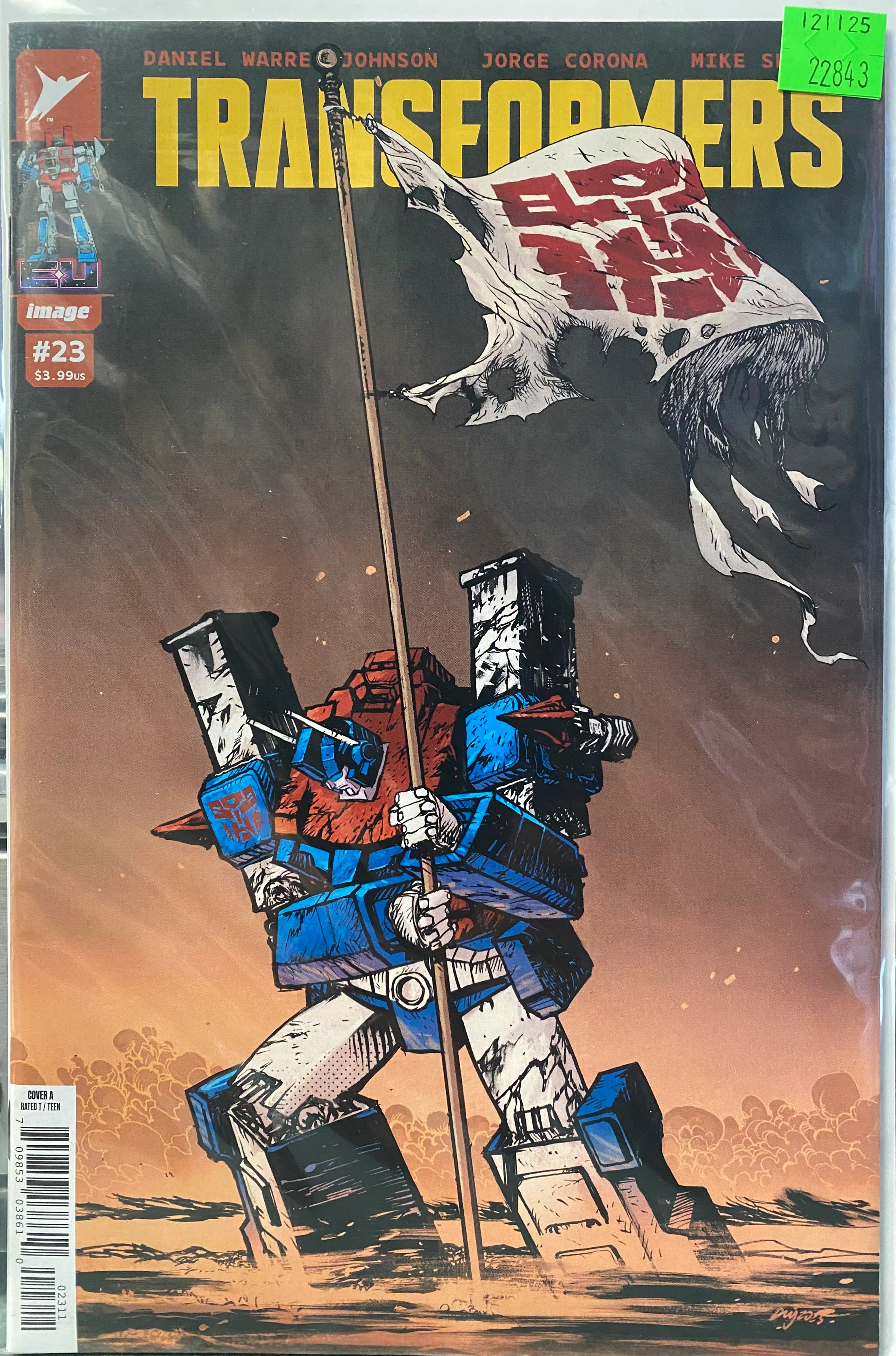 IDW Comics - Transformers (2023) 023 - Cover A Daniel Warren Johnson & Mike Spicer Variant Edition (Cond. VF-) - 22843