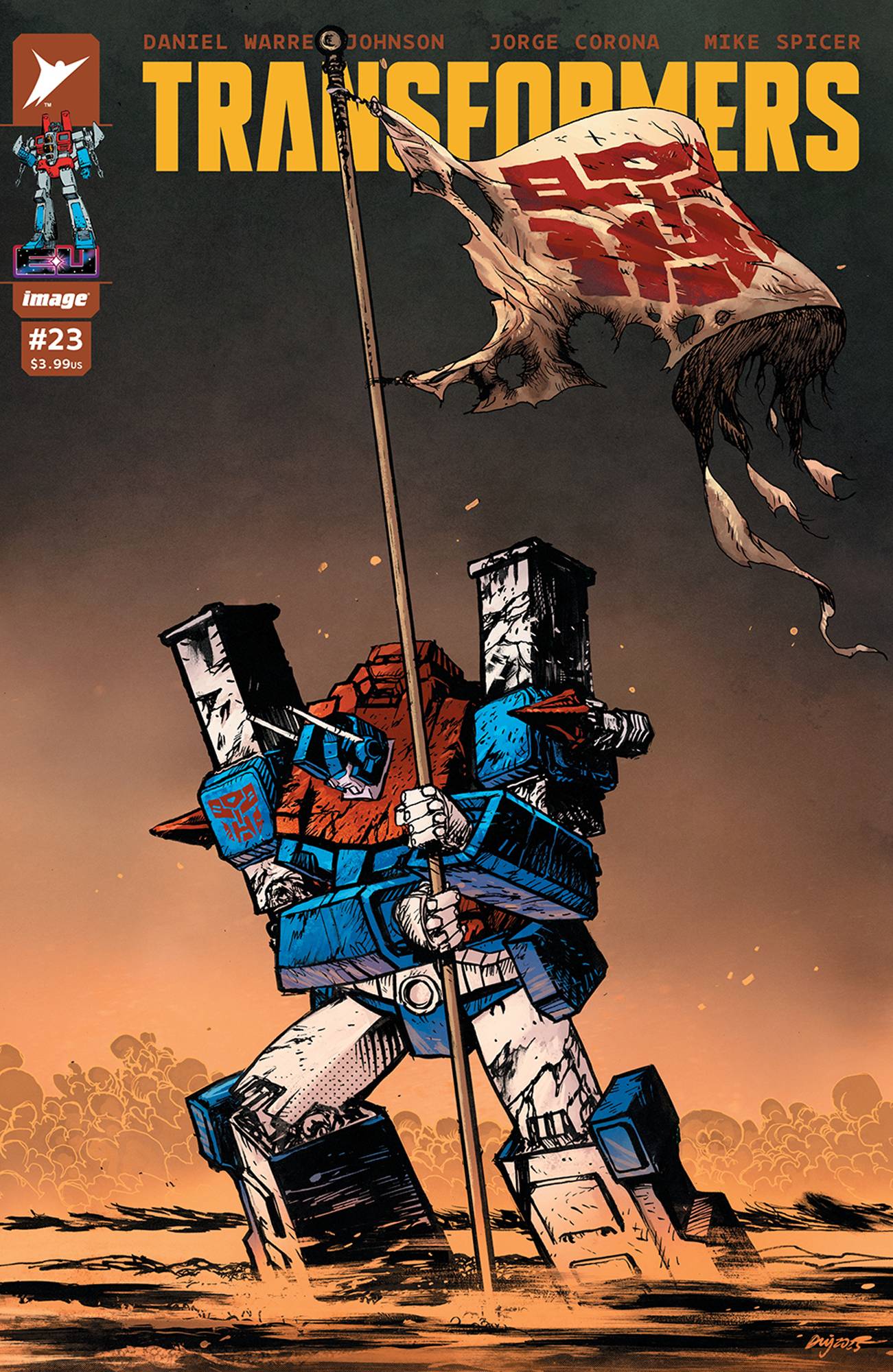 IDW Comics - Transformers (2023) 023 - Cover A Daniel Warren Johnson & Mike Spicer Variant Edition (Cond. VF-) - 22843 - Image 2